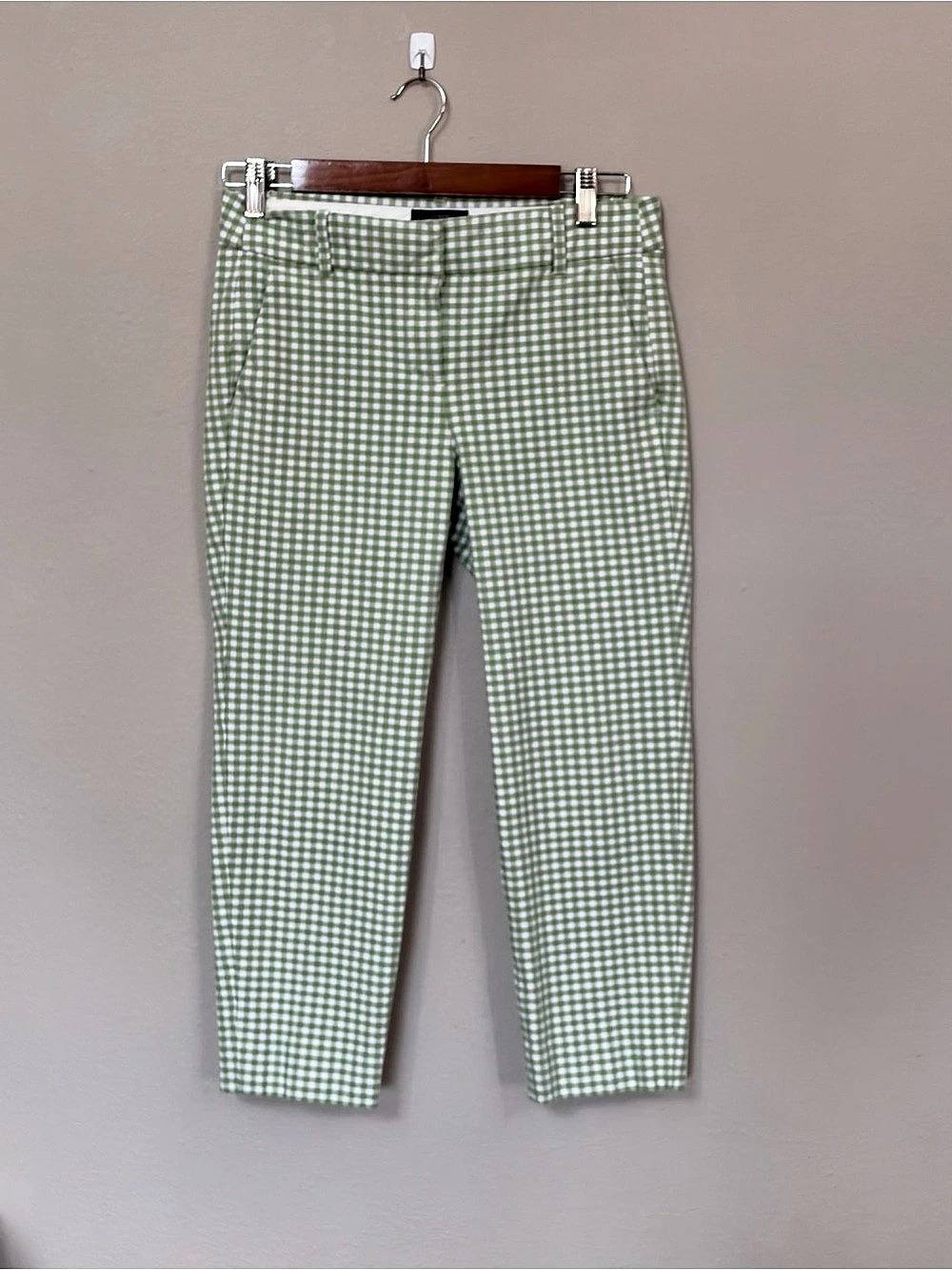 J. Crew Cameron Green Gingham Pants